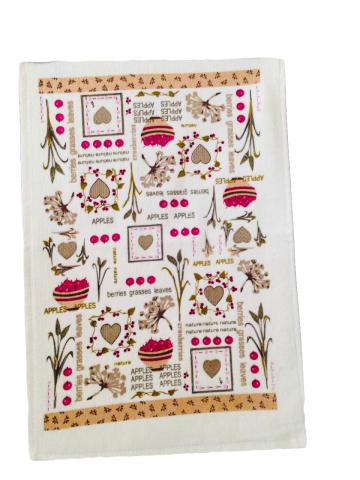 Кухненска кърпа 30х50 см с ресни - Хавлии и халати