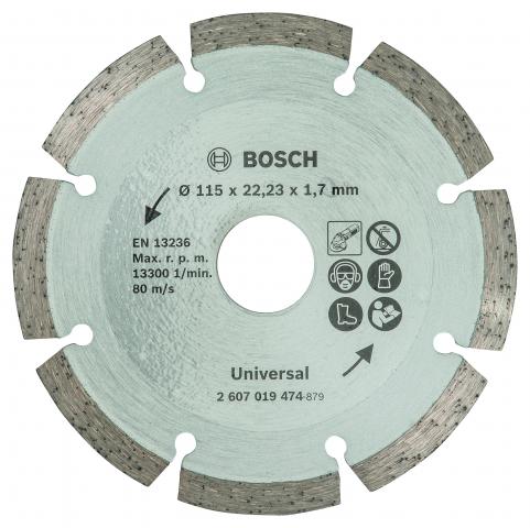 Диамантен диск за бетон Bosch 115мм - Диамантени дискове