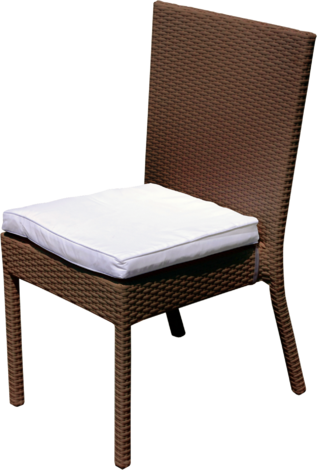 Ратанов стол Сан Марино кафяв - Ратанови столове