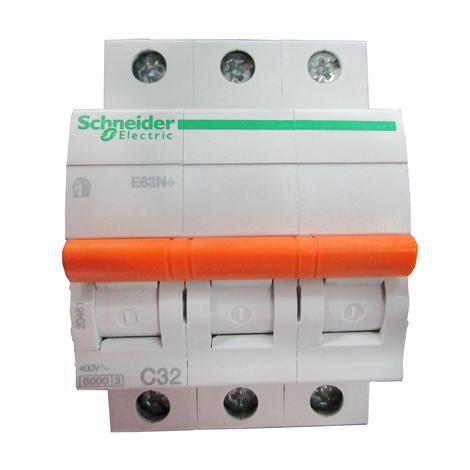 Автоматичен прекъсвач Schneider Е60N+ 3P 32A C - Автоматични прекъсвачи