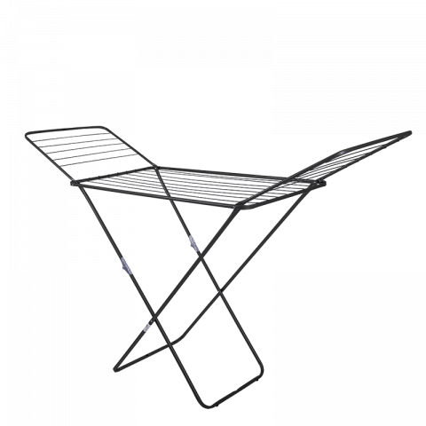 Сушилник за дрехи Stabilo черен 18 м - Стоящи простори