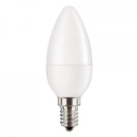 LED крушка PILA 5.5W E14  топла 2700К - Лед крушки е14