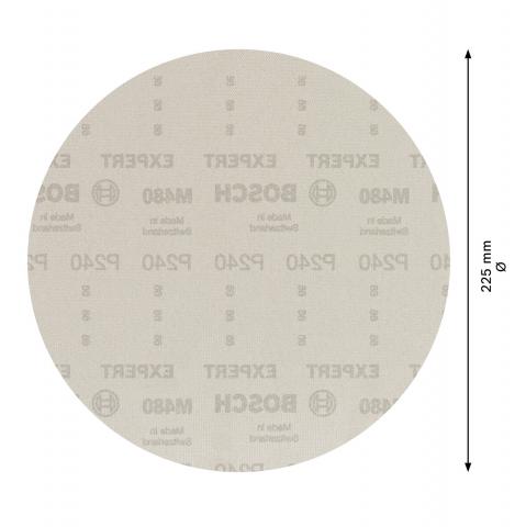 Мрежа за шлифоване EXPERT М480 225мм P240 Bosch, снимка 2 - Шкурка на брой