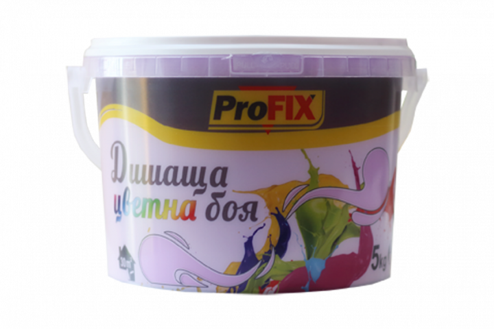 Цветна боя Profix 5кг, люляк - Цветни бои