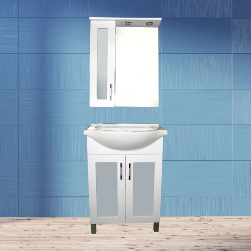 Шкаф за баня с огледало Бриз 60 22225061 на топ цена — Home Max | ex Baumax