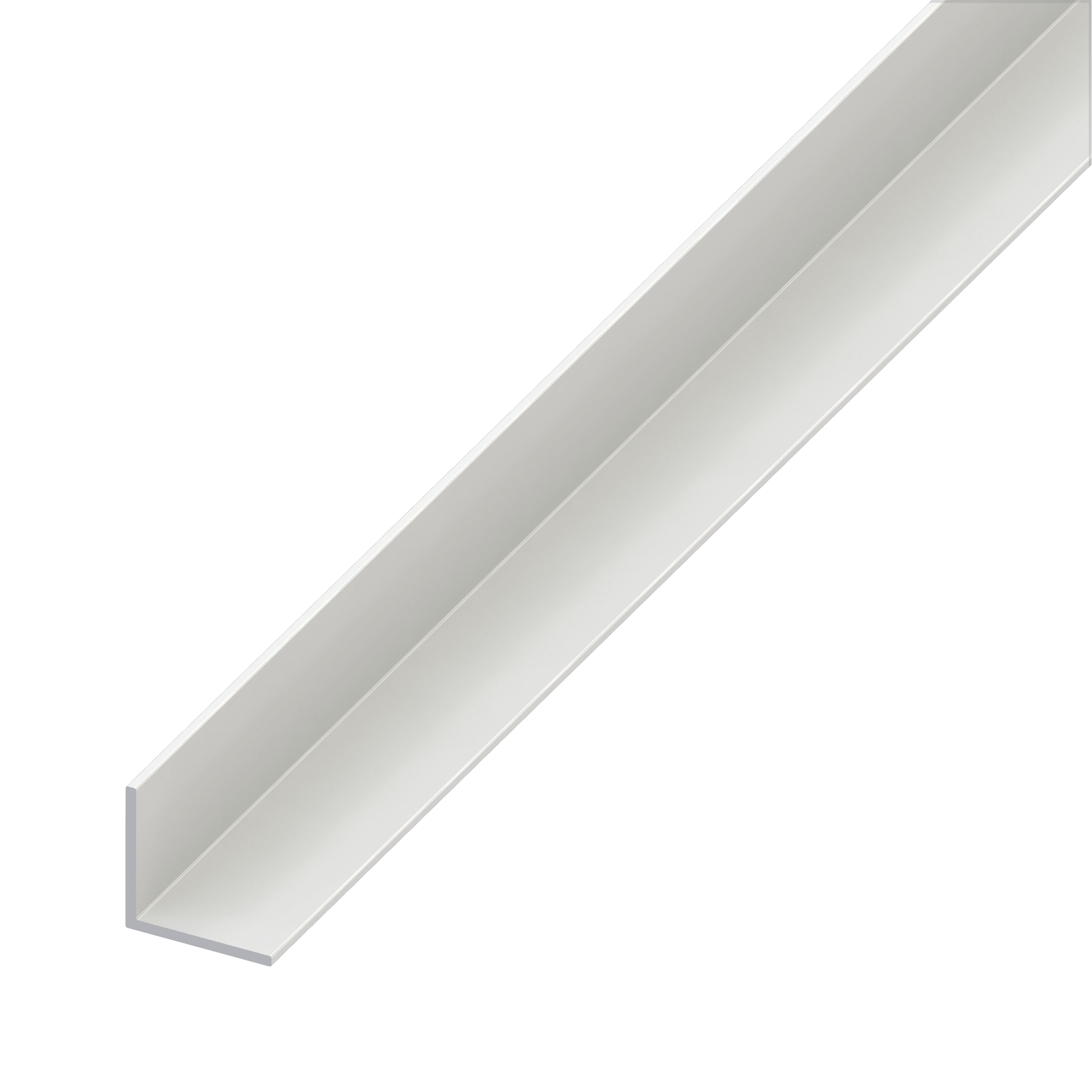 PVC Ъглов профил 10X10 бял 1 м 01849813 на топ цена — Home Max | ex Baumax