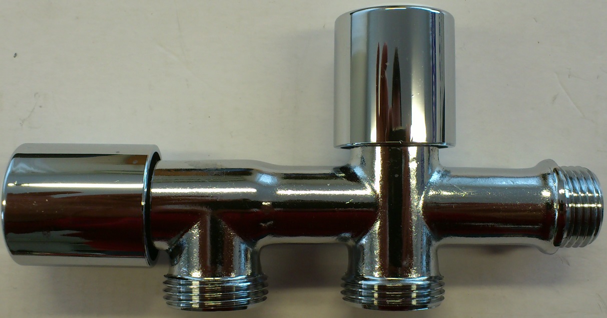 Сферичен кран двоен за пералня 07095092 на топ цена — Home Max | ex Baumax