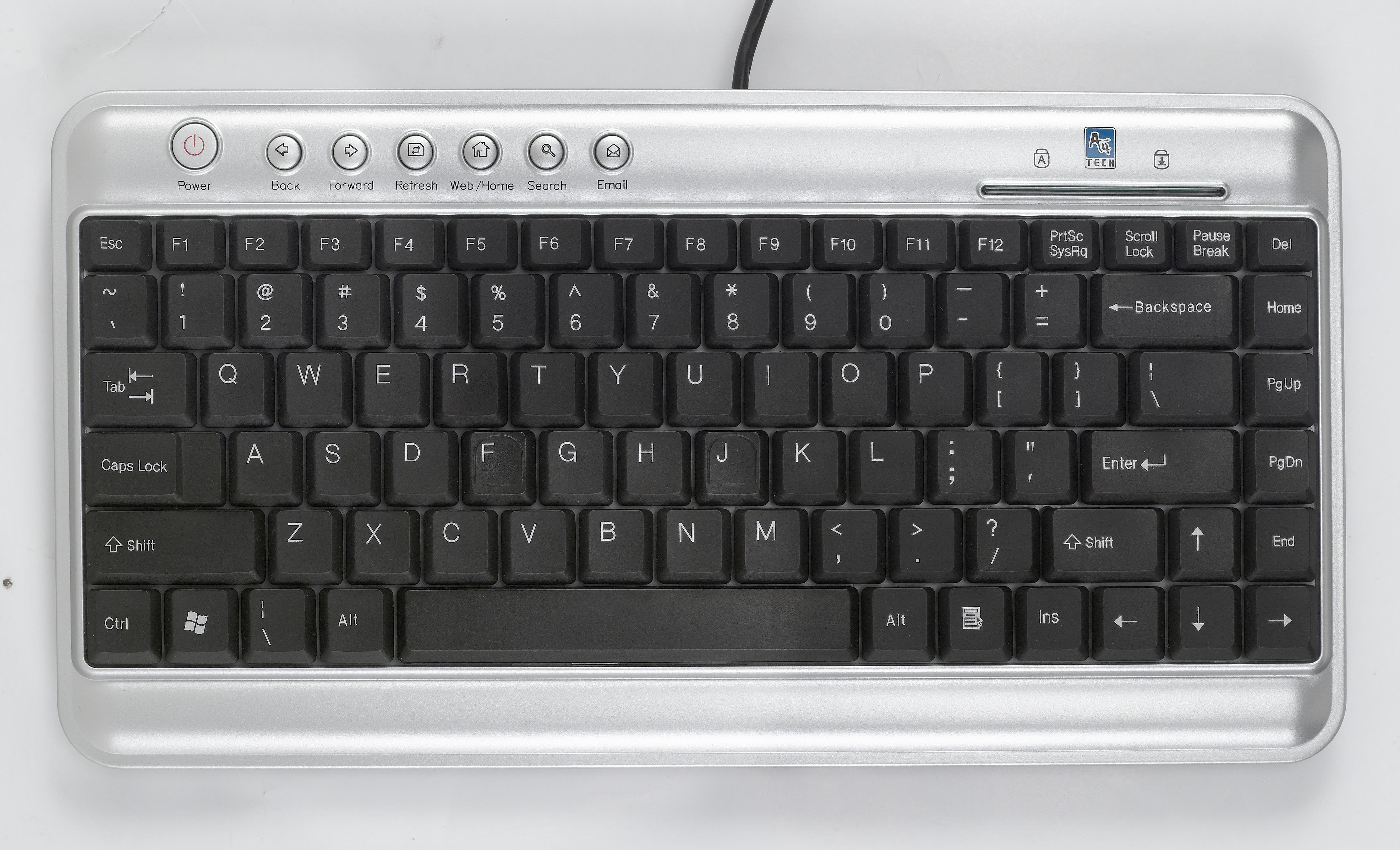 Мини клавиатура A4tech KL-5 USB 12025589 на топ цена — Home Max | ex Baumax