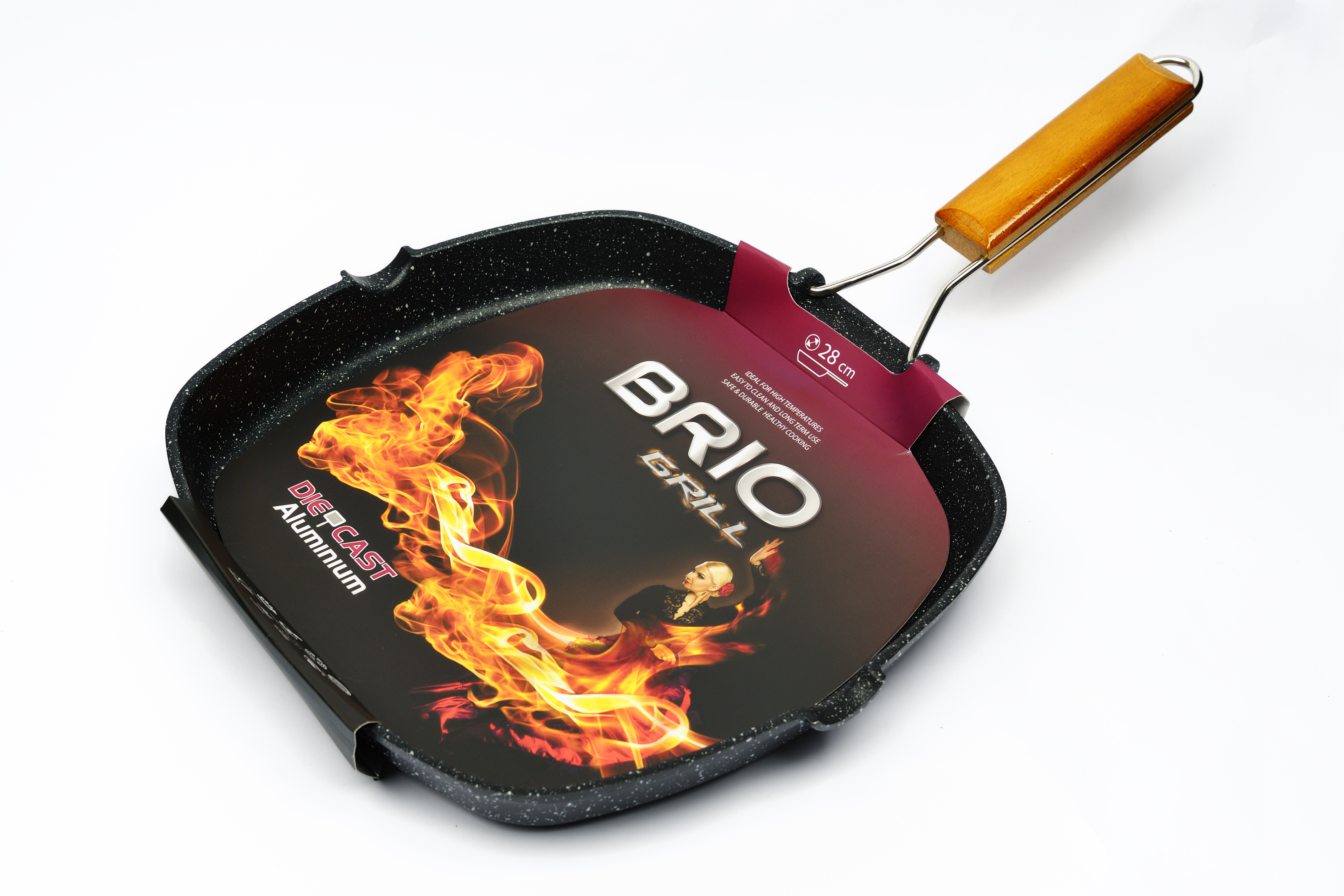 Тиган грил BRIO Grill, 28х28см 14103629 на топ цена — Home Max | ex Baumax