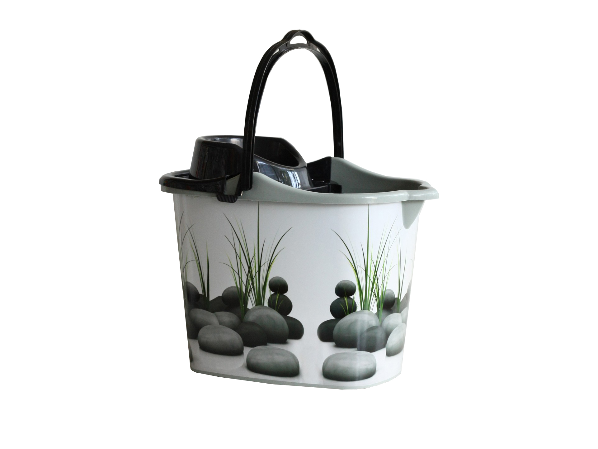Кофа овална с цедка Декор 13 л. 14175244 на топ цена — Home Max | ex Baumax