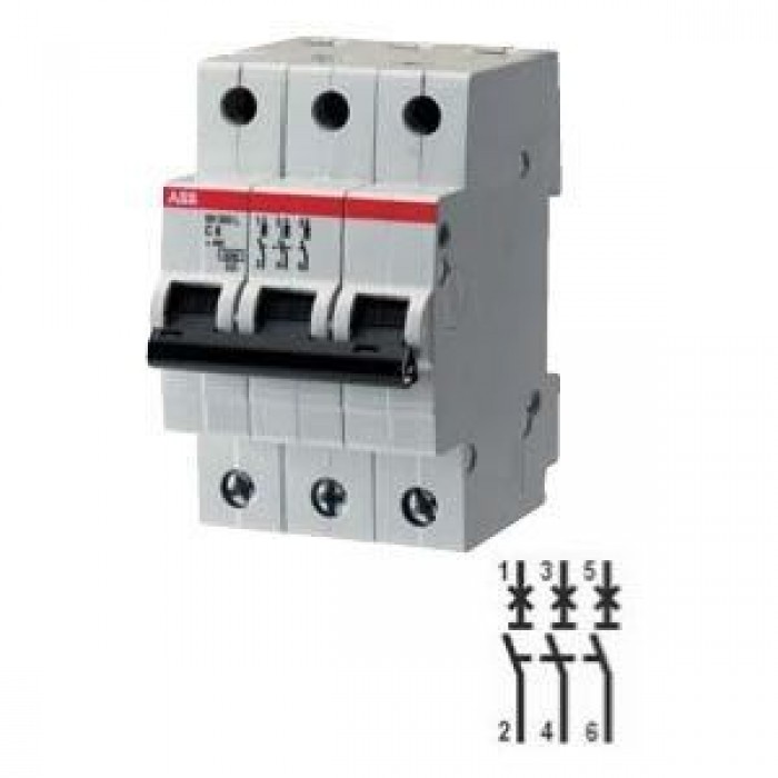 Автоматичен прекъсвач 3P 25А ABB 05015016 на топ цена — Home Max | ex ...