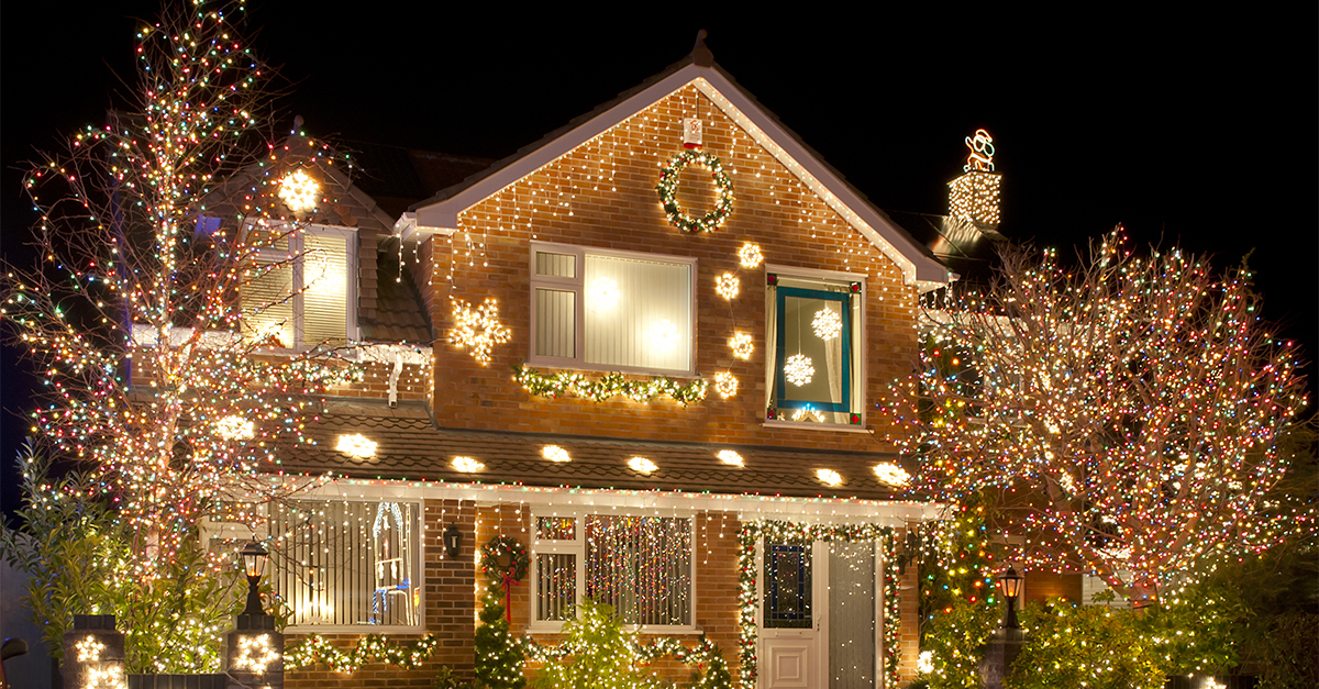 LED Светеща завеса за външна употреба